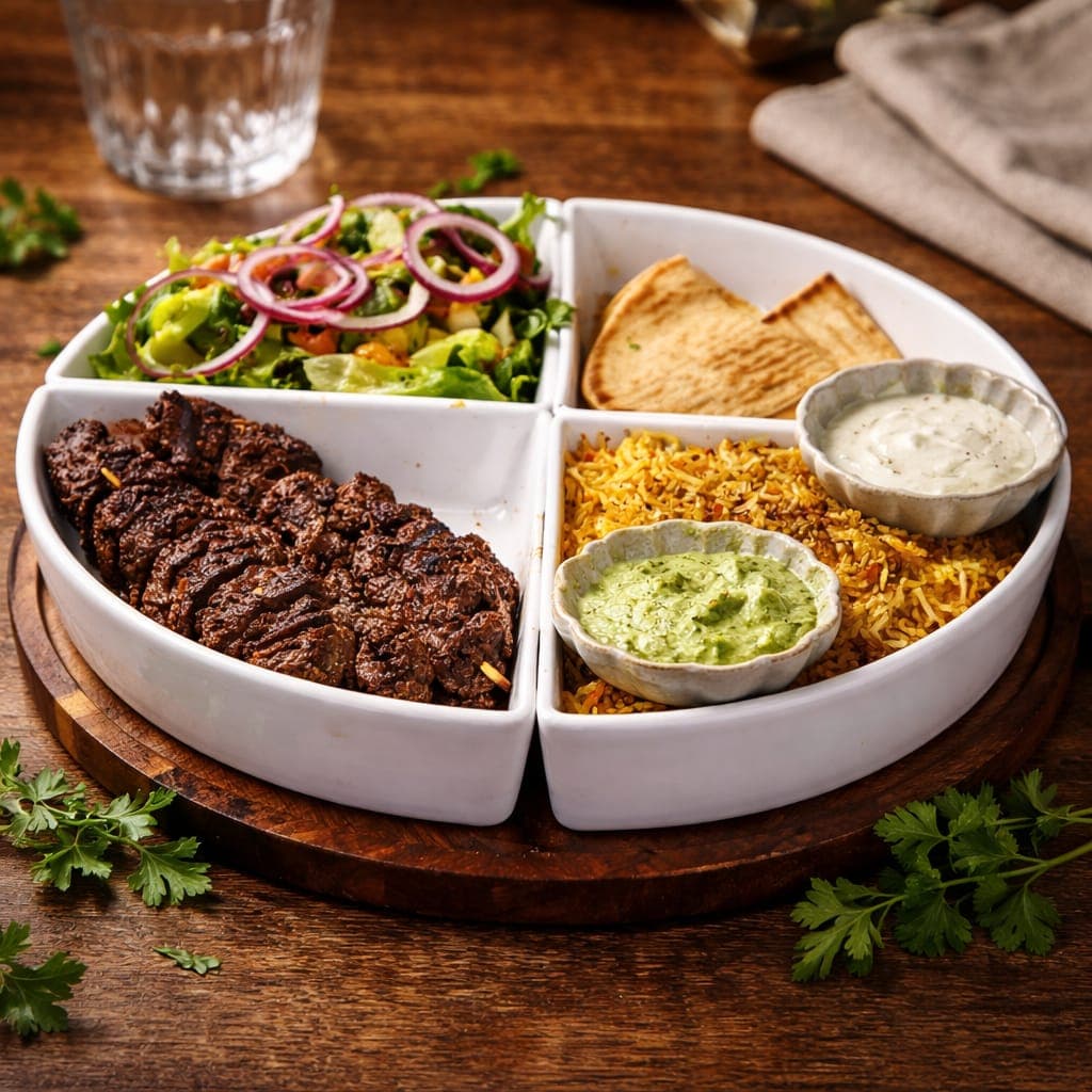 Keffta Kabob Plate