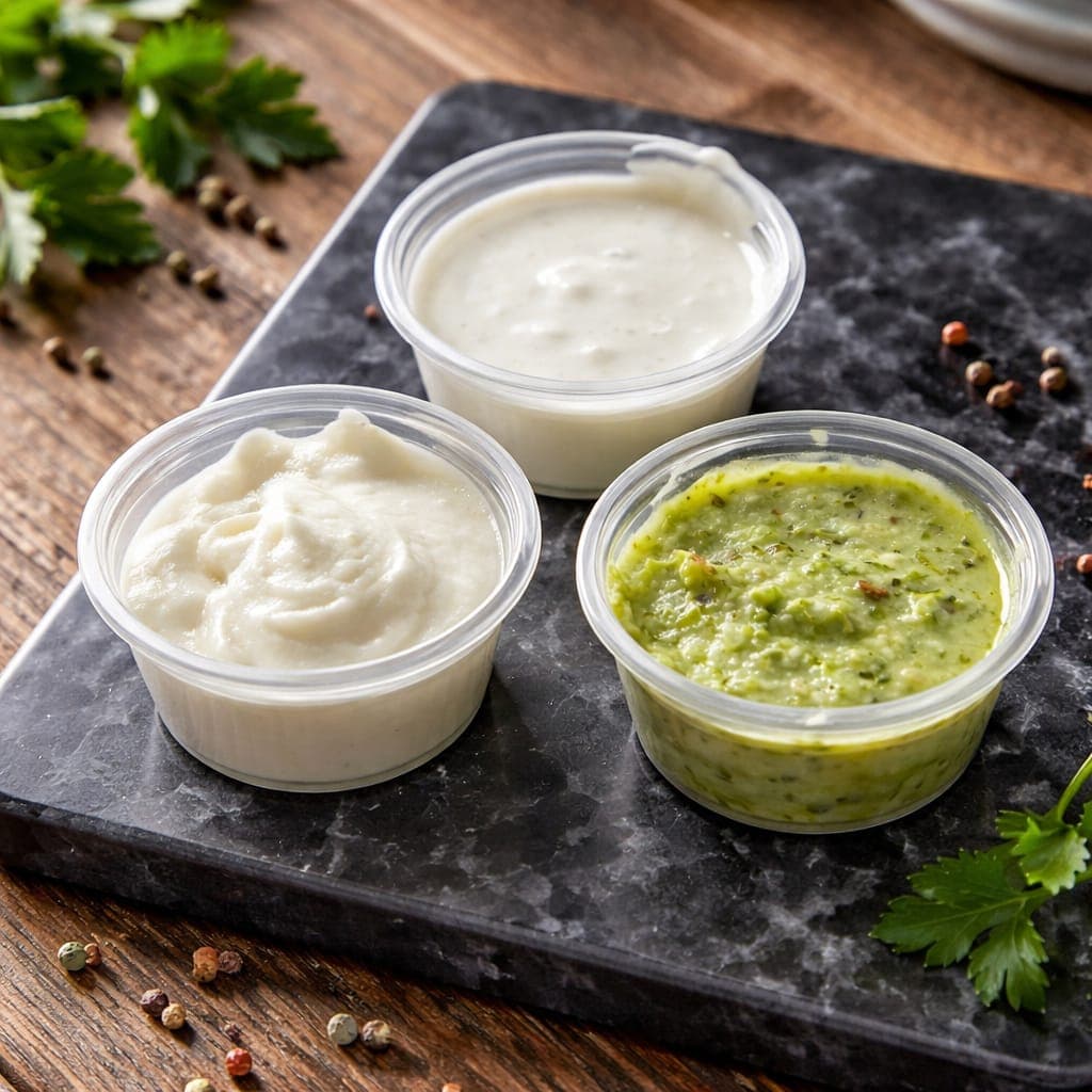 Sauces (Chutney, Garlic, Tzatziki) thumbnail